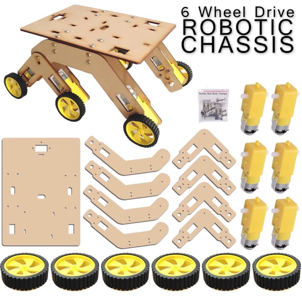 6WD W Chassis – Kit4Curious®